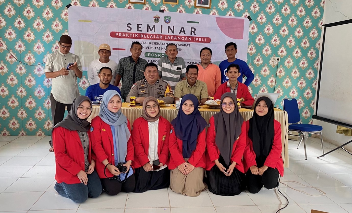 Seminar Awal Di Posko 16 Praktik Belajar Lapangan II Kelurahan Bonto