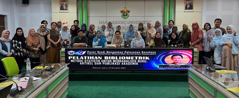 Doc. pelatihan Bibliometrik bagi mahasiswa, dosen, dan umum FKM Unhas (Istimewa)