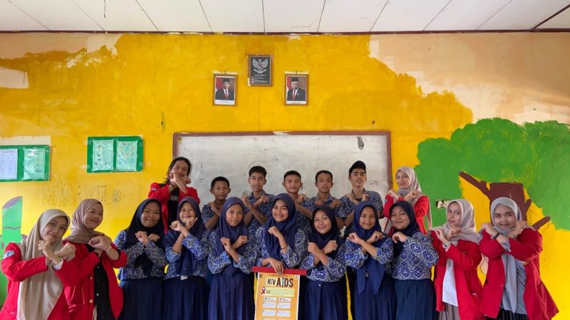 Doc. Penyuluhan HIV/AIDS siswa SMP Negeri 4 Satap Marang  (Istimewa)