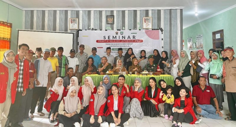 Doc. Seminar Akhir Posko 33 PBL II FKM Unhas (Istimewa)