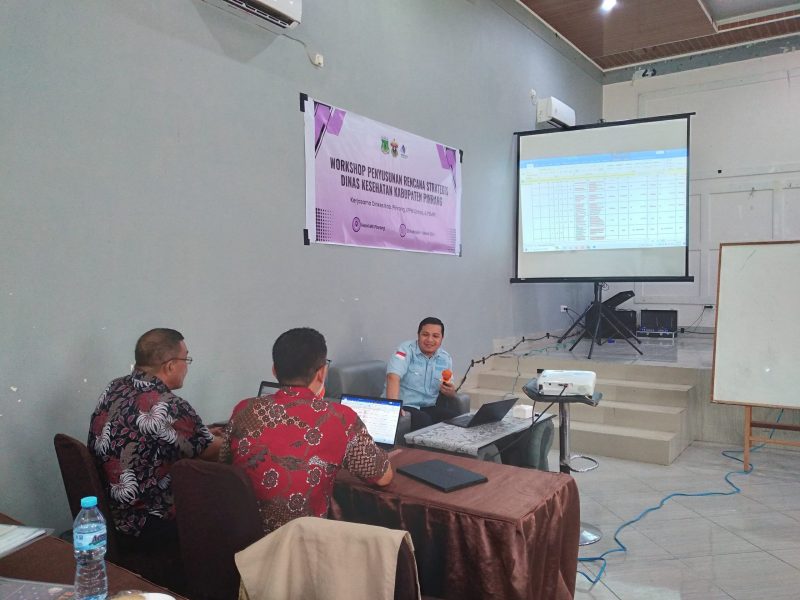 Doc. Pengabdian Masyarakat Workshop Perencanaan Strategis untuk Dinas Kesehatan Kabupaten Pinrang (Istimewa)