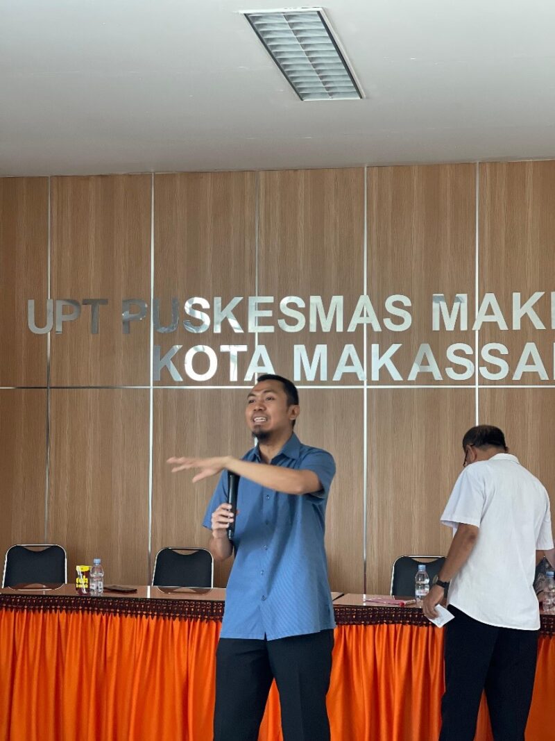 Doc. Muhammad Rachmat sebagai anggota Forum KAP dan dosen FKM Unhas (Istimewa)