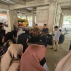 Doc. Program pemilahan sampah yang digagas oleh mahasiswa peserta mata kuliah Analisis Kualitas Lingkungan (Istimewa)