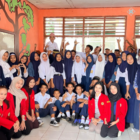 Doc. Foto Bersama Siswa/i SMP Negeri 3 Bangkala Barat Setelah Edukasi Pencegahan Pernikahan Dini di Kelurahan Bulujaya, Kabupaten Jeneponto (Istimewa)