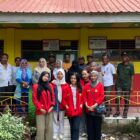 Doc. Foto Bersama Mahasiswa Posko 3 PBL II FKM Unhas beserta Peserta Edukasi Kesehatan Lingkungan di Kelurahan Bulujaya, Kabupaten Jeneponto (Istimewa)