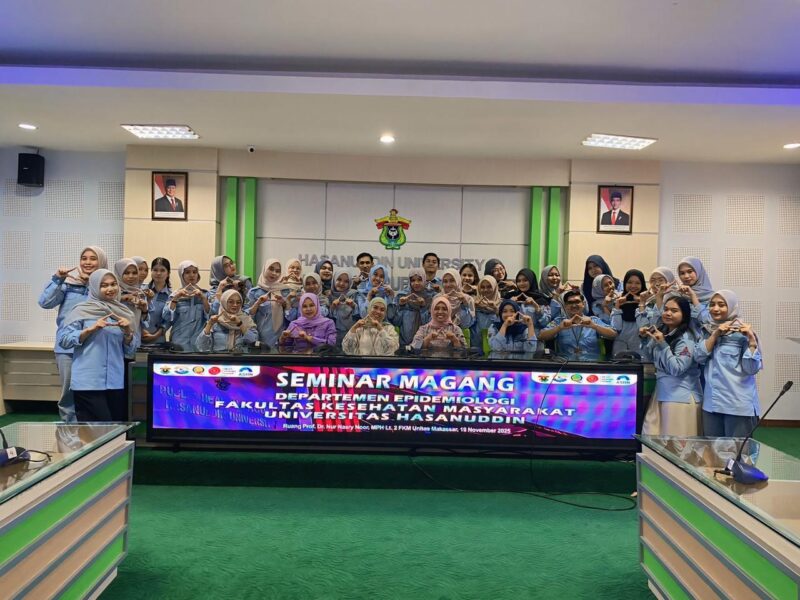 Seminar Magang Epidemiologi Fakultas Kesehatan Masyarakat Universitas Hasanuddin